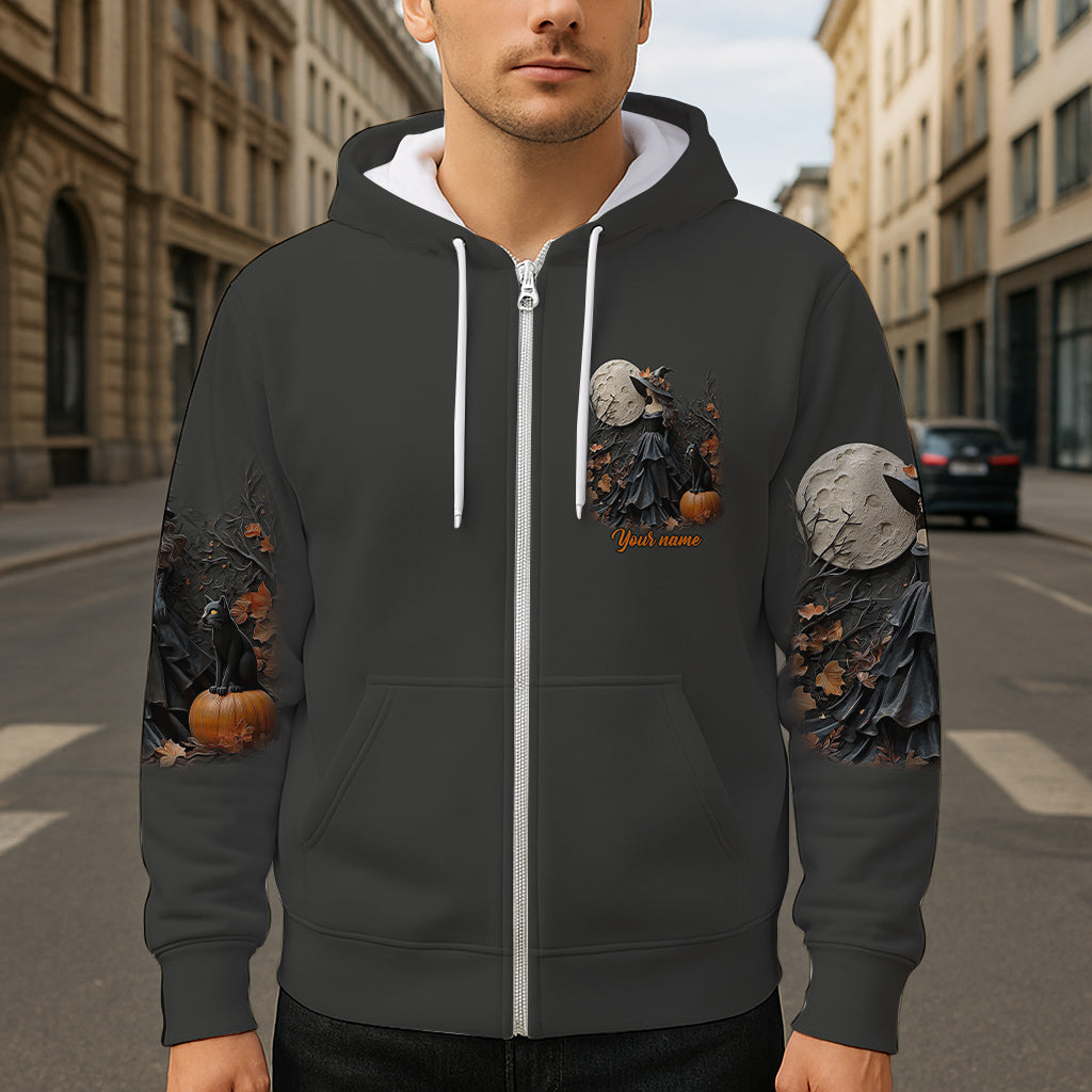 Beautiful Witch - Personalized Witch All Over Shirt