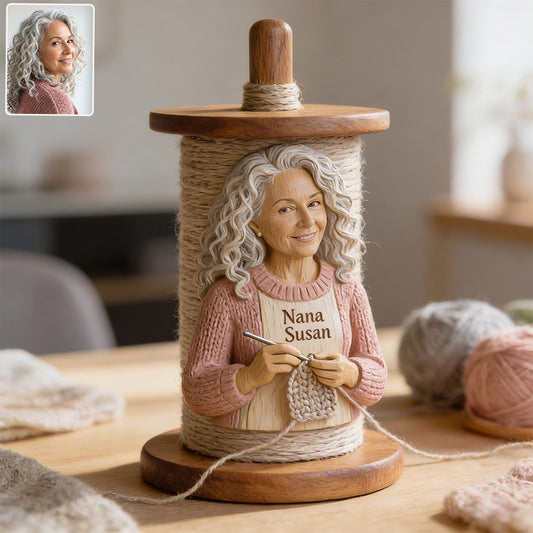 Love Crocheting - Personalized Crocheting Yarn Stand