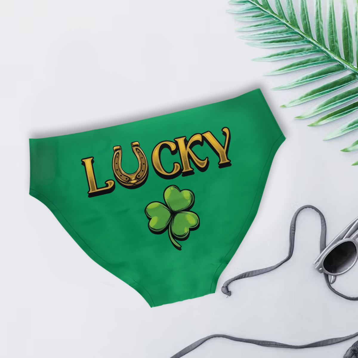 Lucky & Lucky Bastard - Personalized Saint Patrick's Day Women Briefs & Men Boxer Briefs