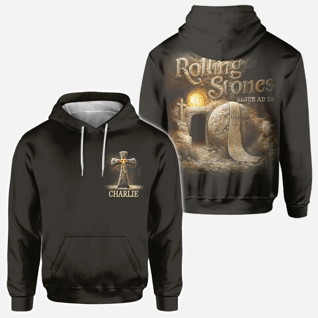 Rolling Stones Since AD 33 - Personalized Christian All Over Shirt