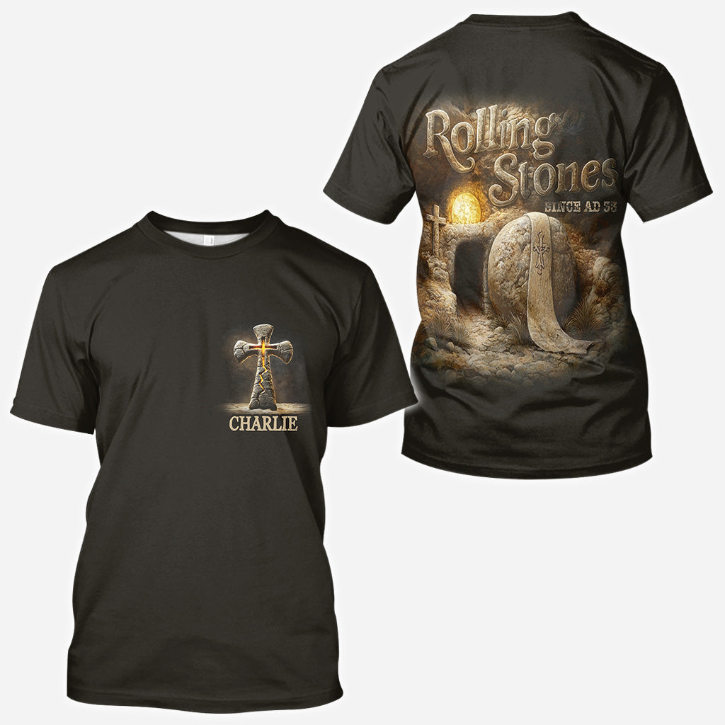 Rolling Stones Since AD 33 - Personalized Christian All Over Shirt