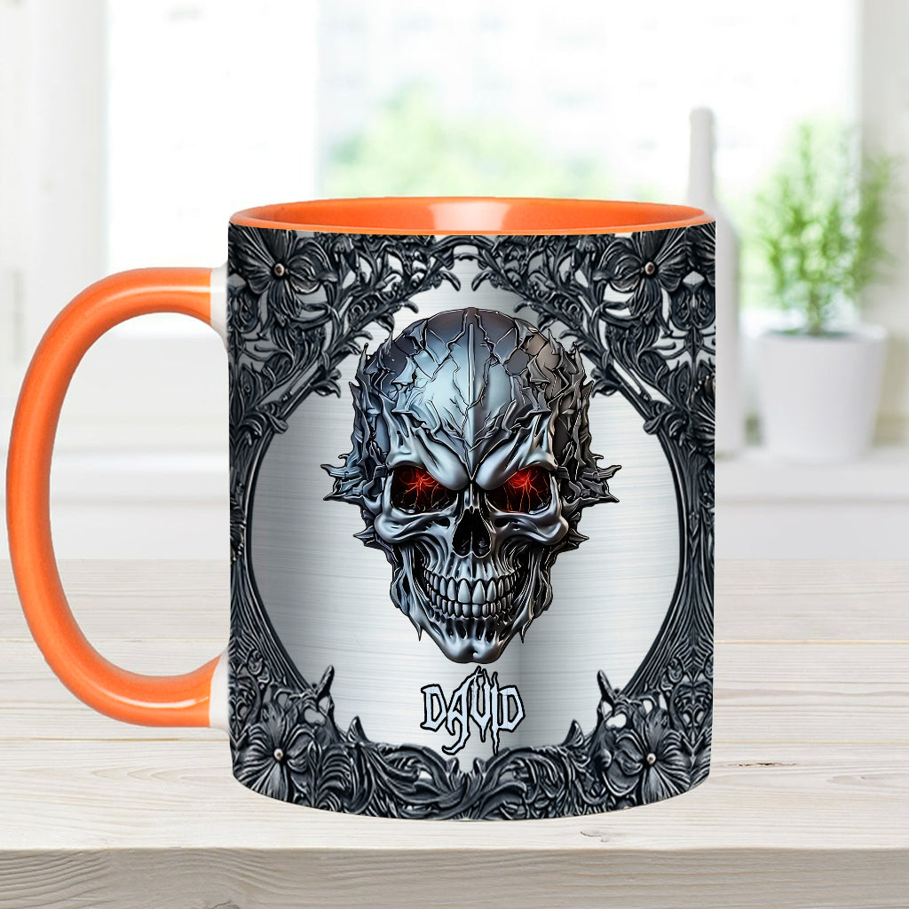 Cool Skull - Personalized Skull Accent Mug