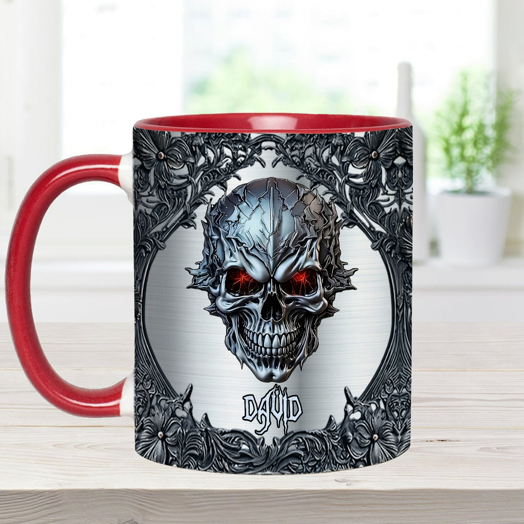 Cool Skull - Personalized Skull Accent Mug