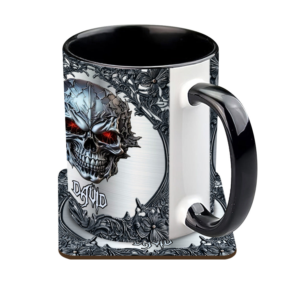 Cool Skull - Personalized Skull Accent Mug