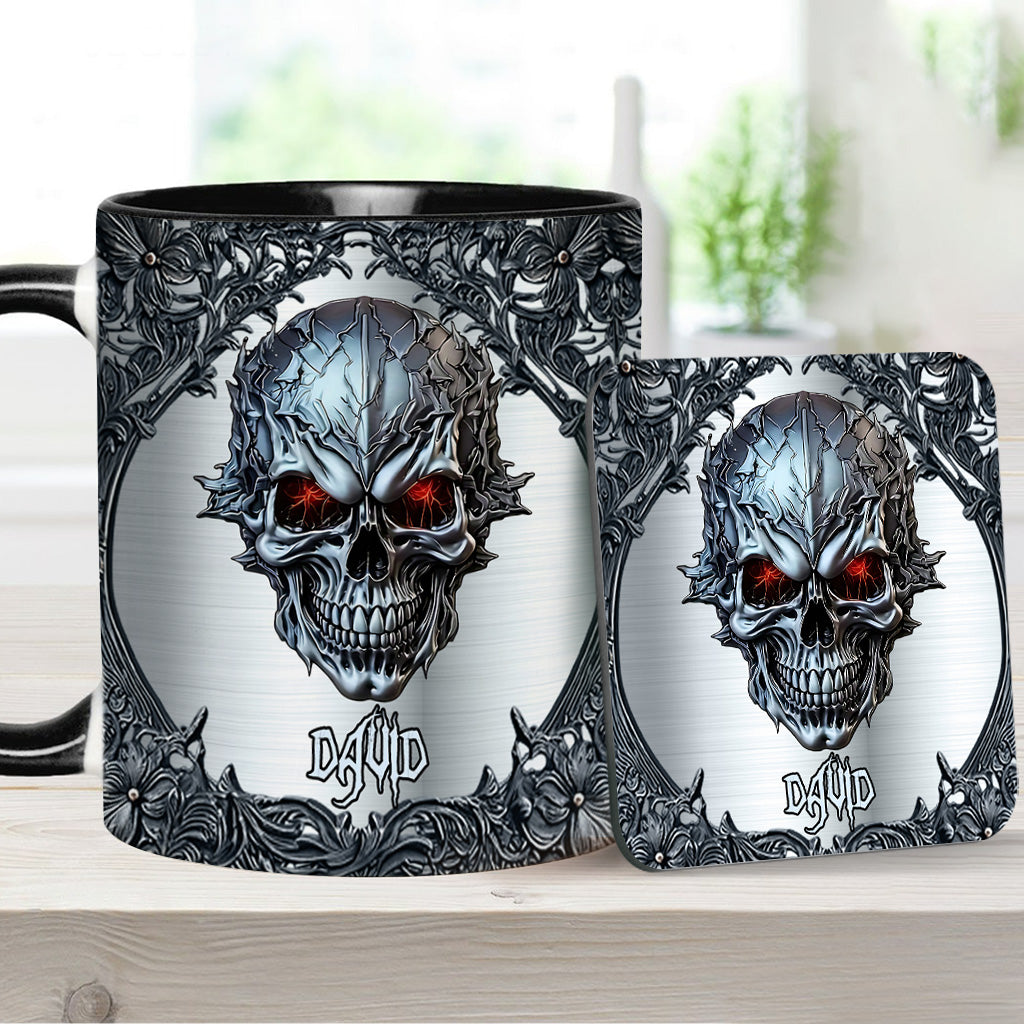 Cool Skull - Personalized Skull Accent Mug