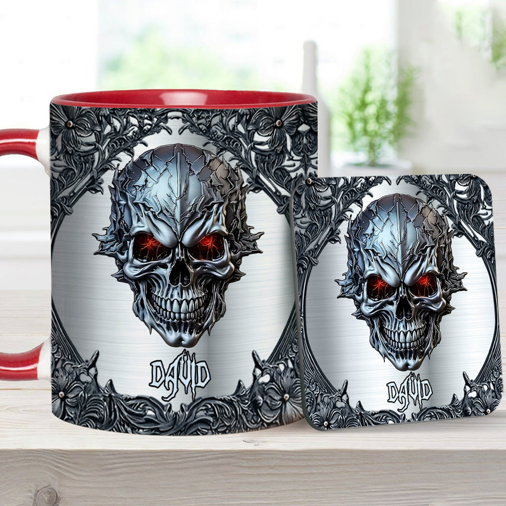 Cool Skull - Personalized Skull Accent Mug