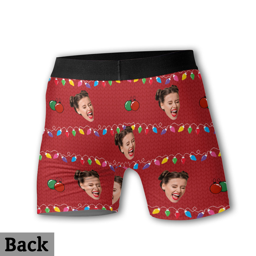 My Balls - Personalized Couple Men’s Boxer Briefs
