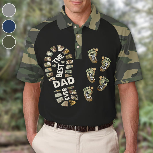 Best Dad/ Papa.. Ever - Personalized Father Polo Shirt
