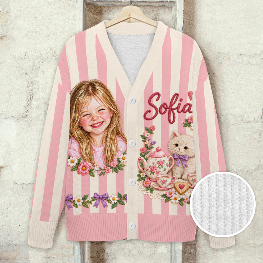Gift for Kids - Personalized Kid Cardigan Sweater