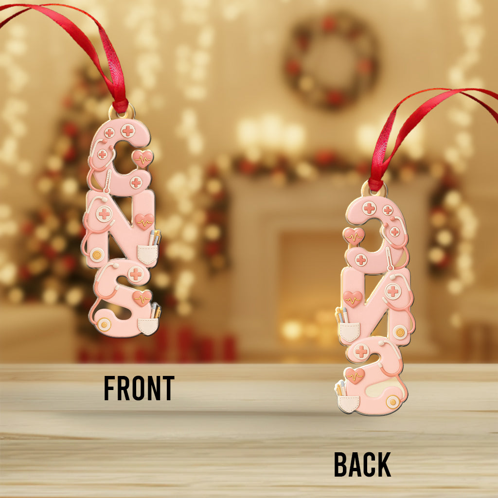 Merry Christmas - Personalized Nurse Ornament