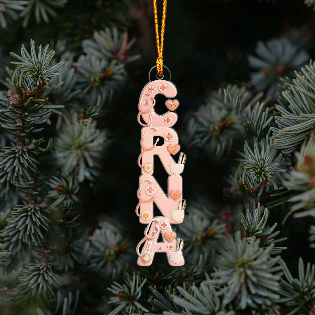 Merry Christmas - Personalized Nurse Ornament
