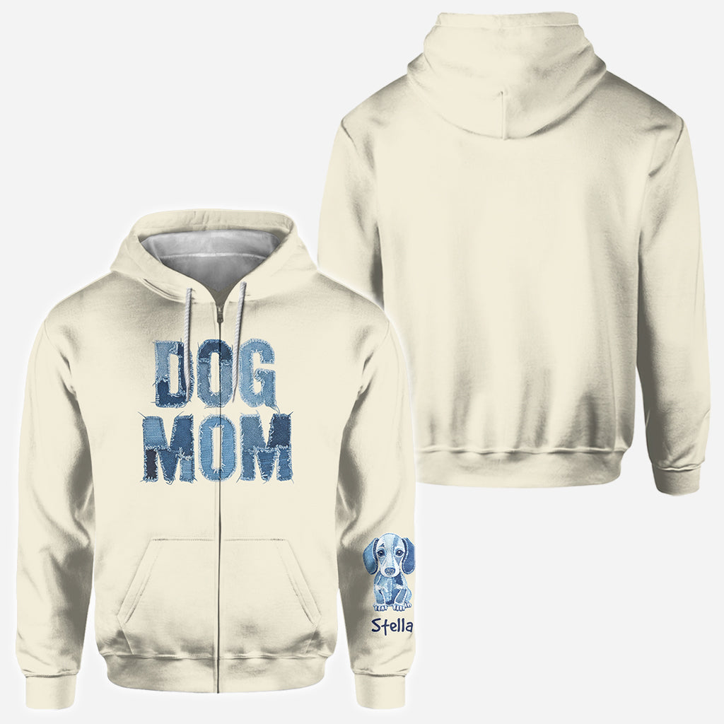 Dog Mom - Personalized Dog All Over Shirt