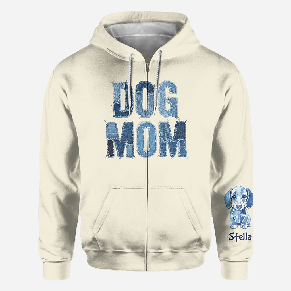 Dog Mom - Personalized Dog All Over Shirt