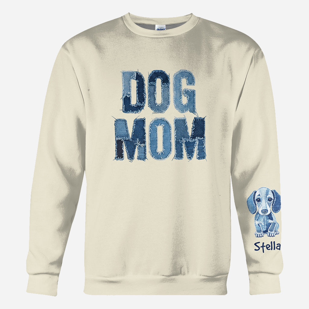 Dog Mom - Personalized Dog All Over Shirt
