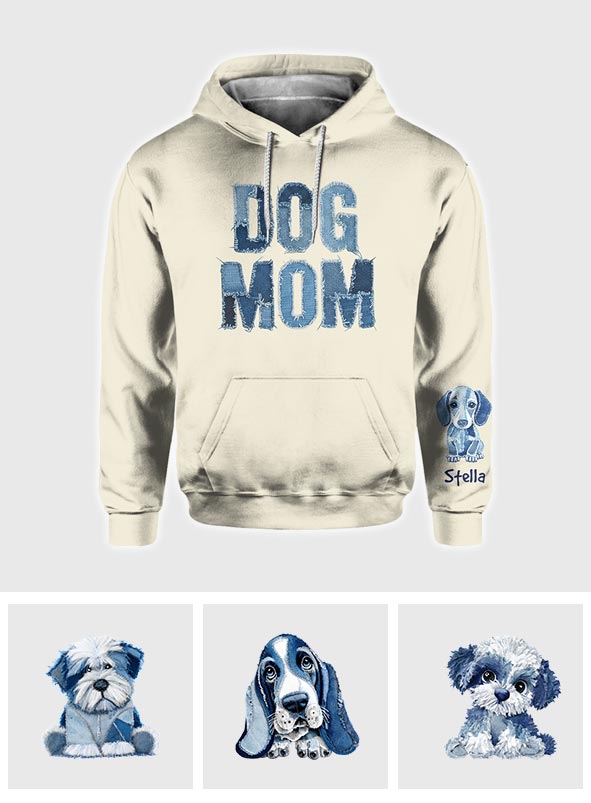 Dog Mom - Personalized Dog All Over Shirt