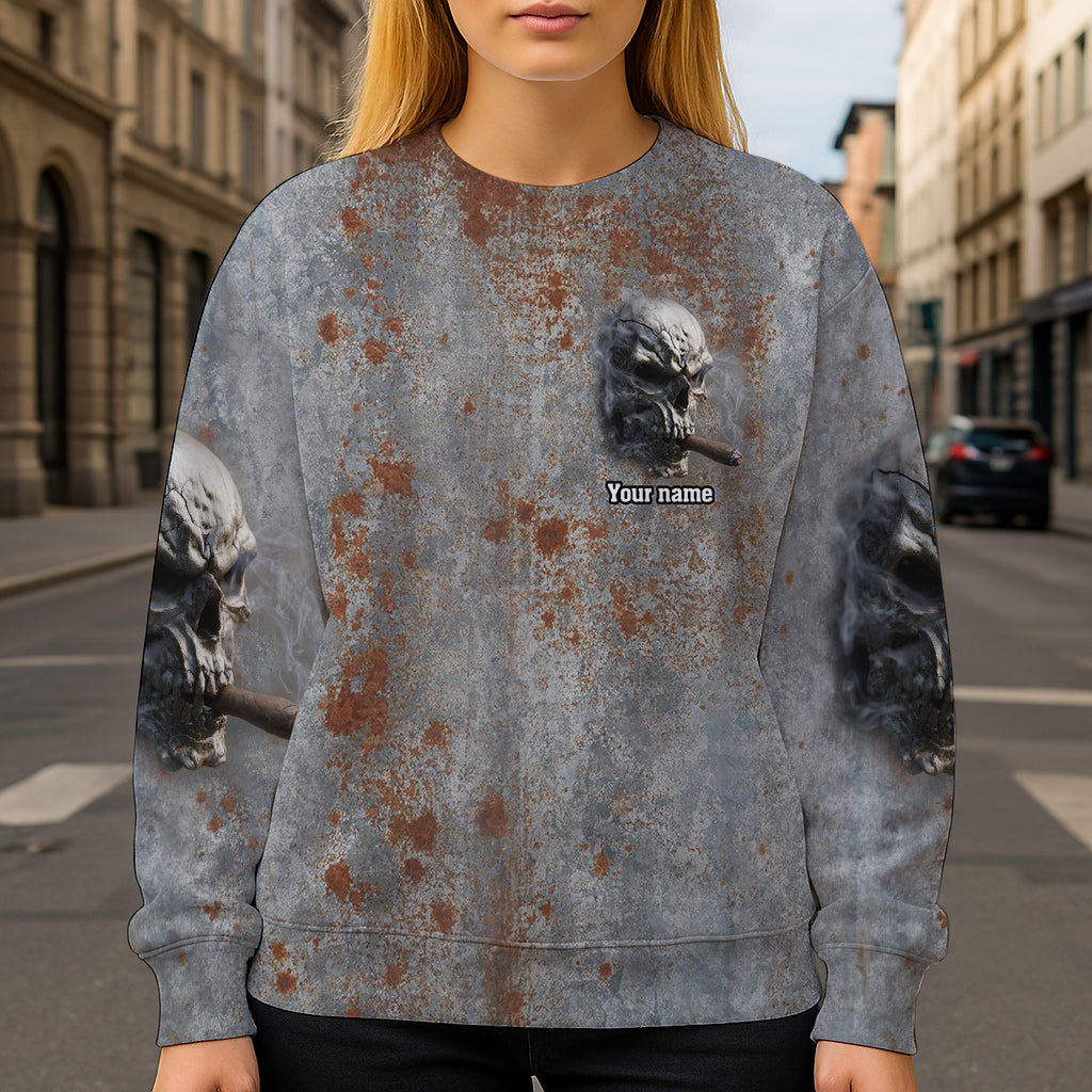 Strong Skull - Personalized Skull All Over Shirt