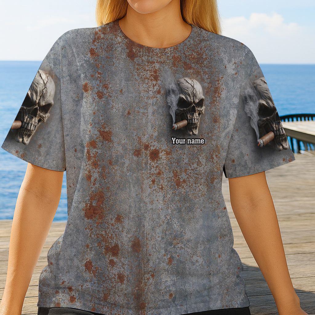 Strong Skull - Personalized Skull All Over Shirt