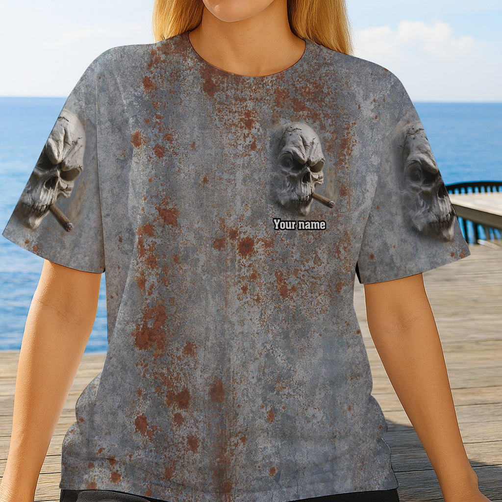 Strong Skull - Personalized Skull All Over Shirt