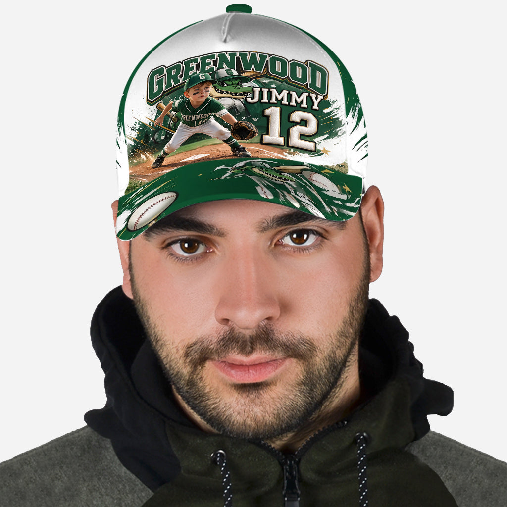 Any Sport From Any Photo - Personalized Baseball Classic Cap
