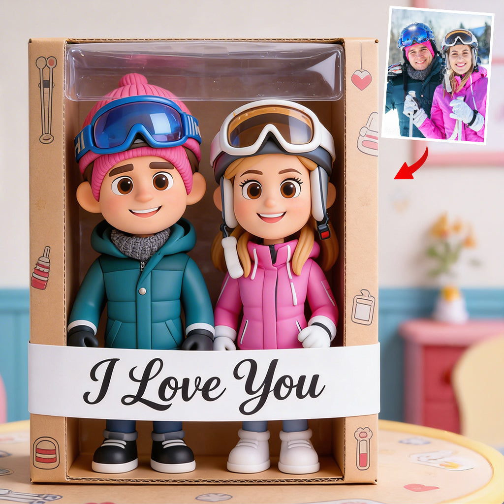 Any Sport - Skiing, Hockey, Volleyball, Football,... - Personalized Skiing Custom Shaped Acrylic Plaque