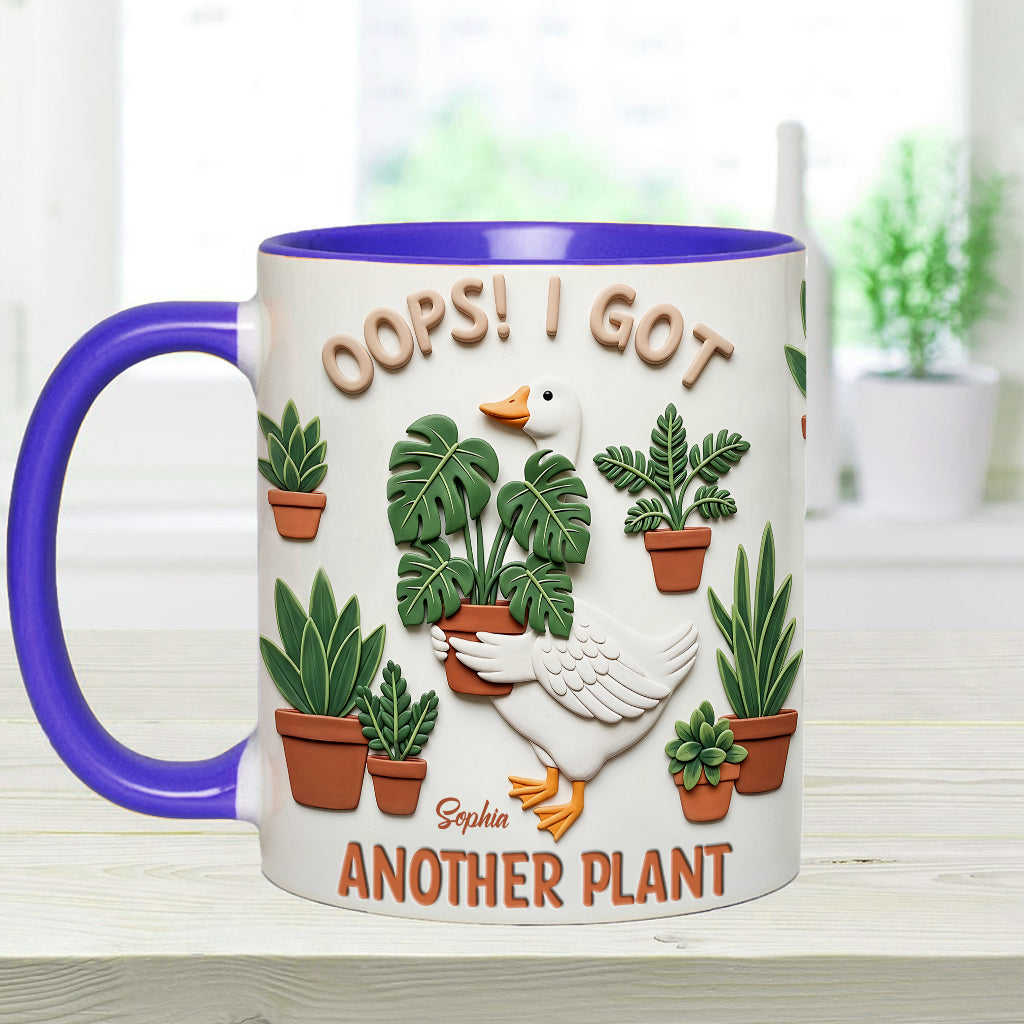 Oops! I Got Another Plant - Personalized Gardening Accent Mug