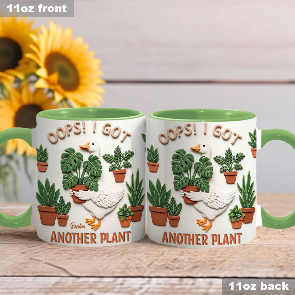 Oops! I Got Another Plant - Personalized Gardening Accent Mug