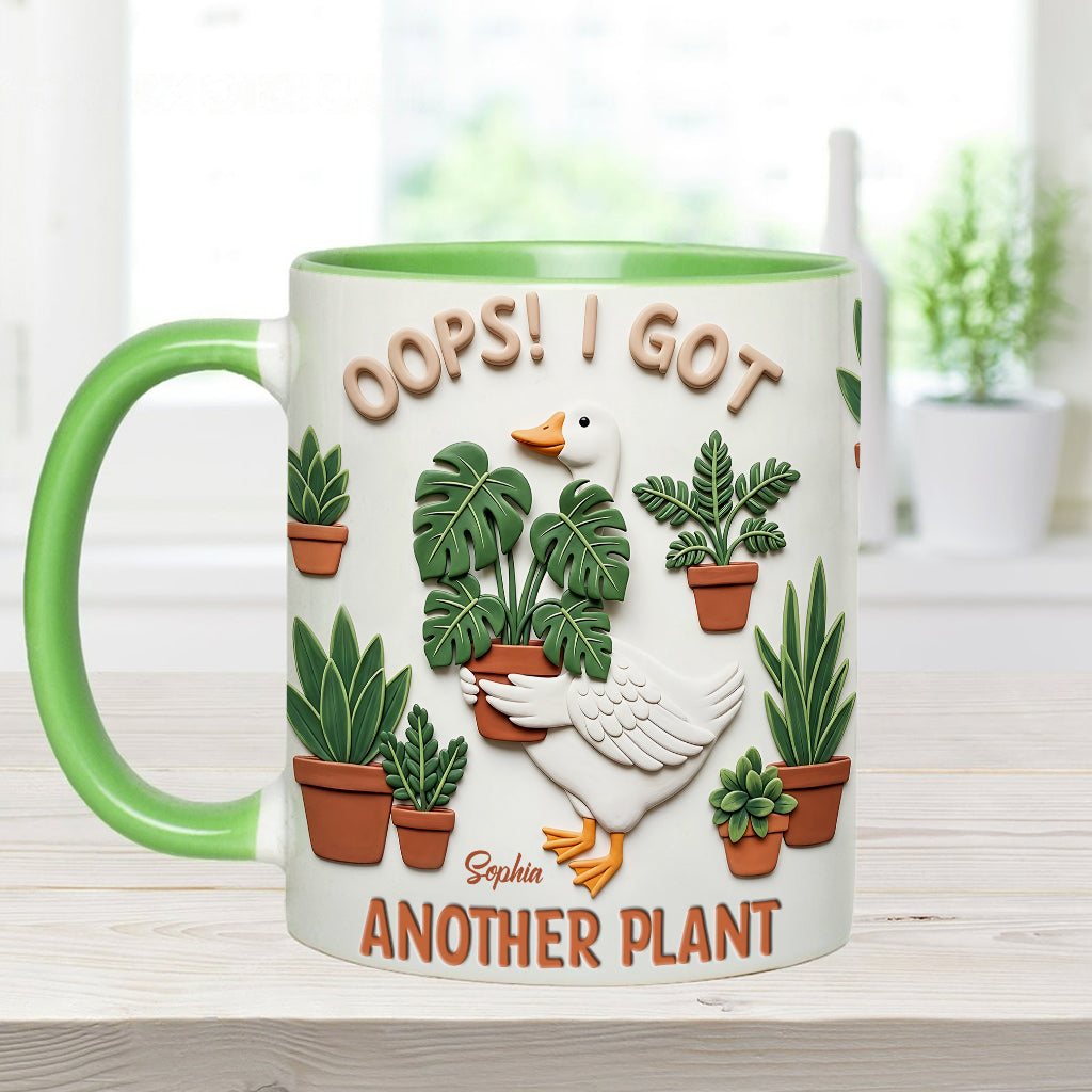 Oops! I Got Another Plant - Personalized Gardening Accent Mug