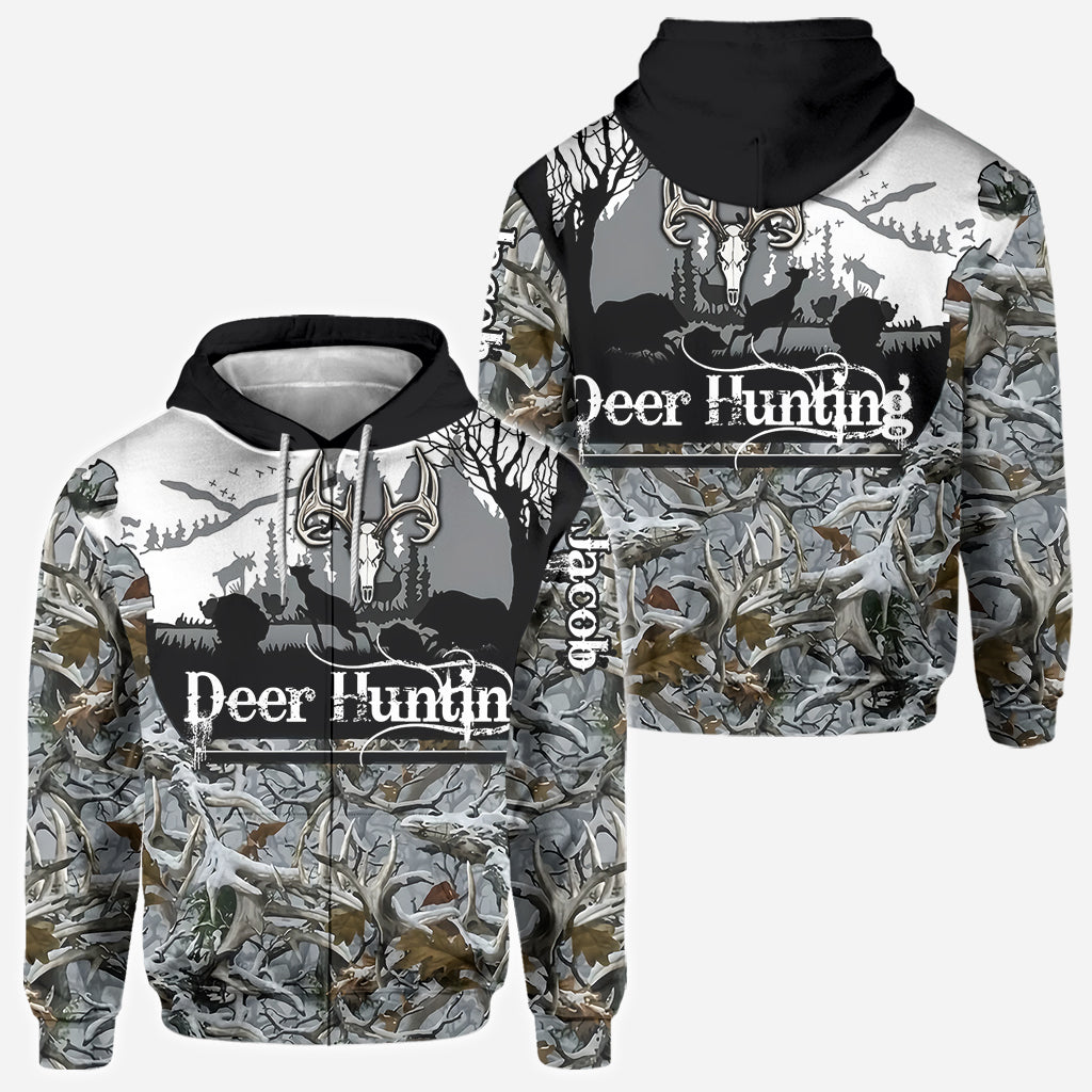 Deer Hunting - Personalized Hunting All Over Shirt