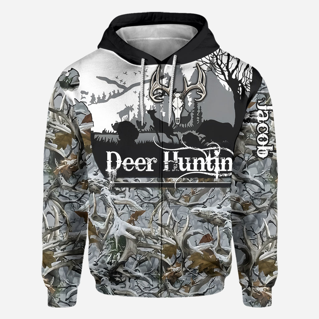 Deer Hunting - Personalized Hunting All Over Shirt