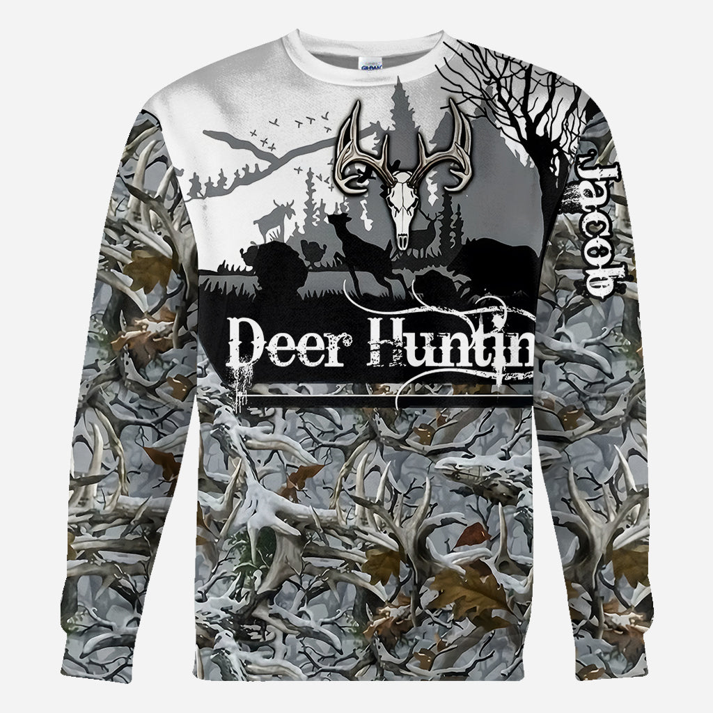 Deer Hunting - Personalized Hunting All Over Shirt