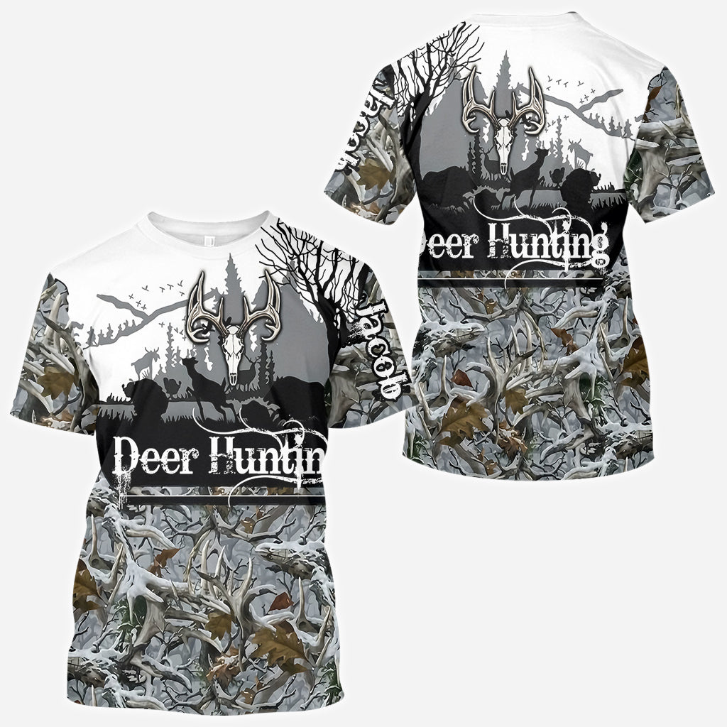 Deer Hunting - Personalized Hunting All Over Shirt
