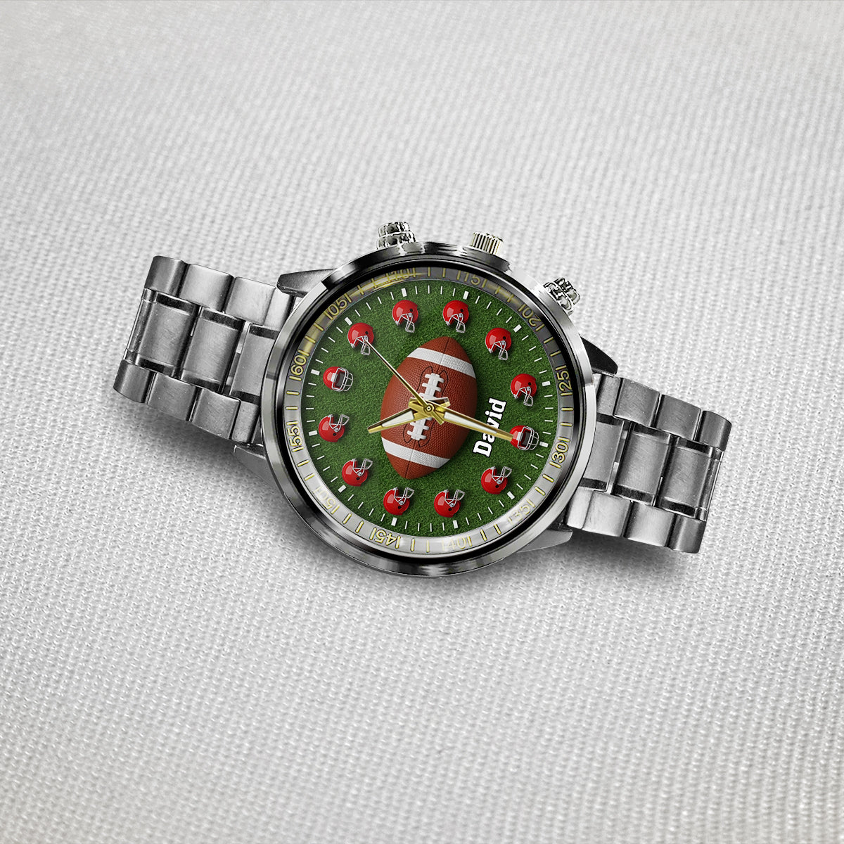 Love Football - Personalized Football Hand Watch