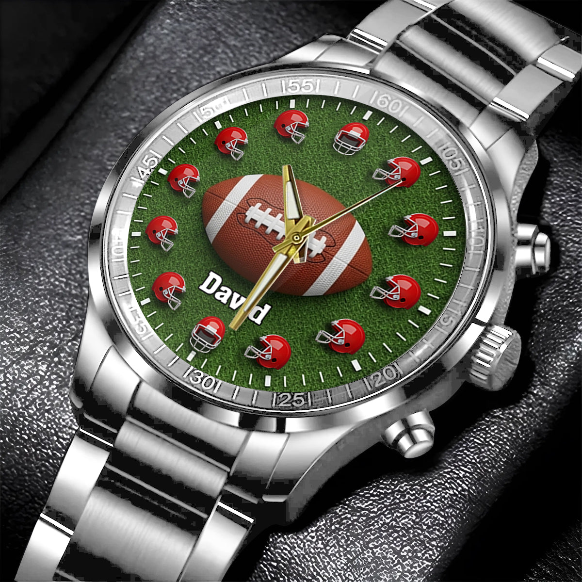 Love Football - Personalized Football Hand Watch