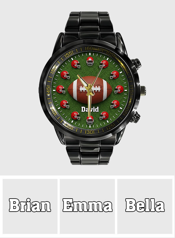 Love Football - Personalized Football Hand Watch