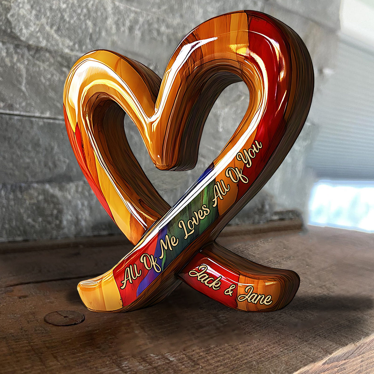 You And Me We Got This - Personalized Couple Custom Shaped Wood Plaque