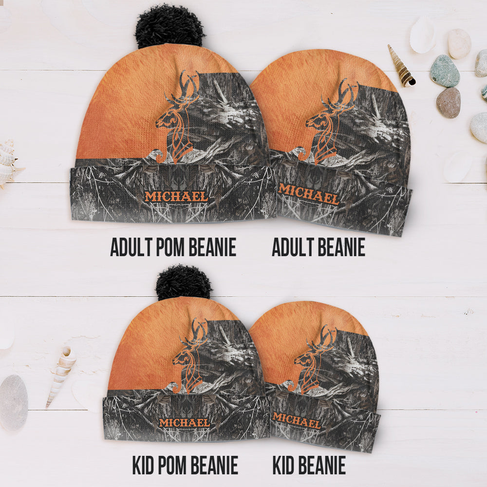 Love Hunting - Personalized Hunting Beanie Hat