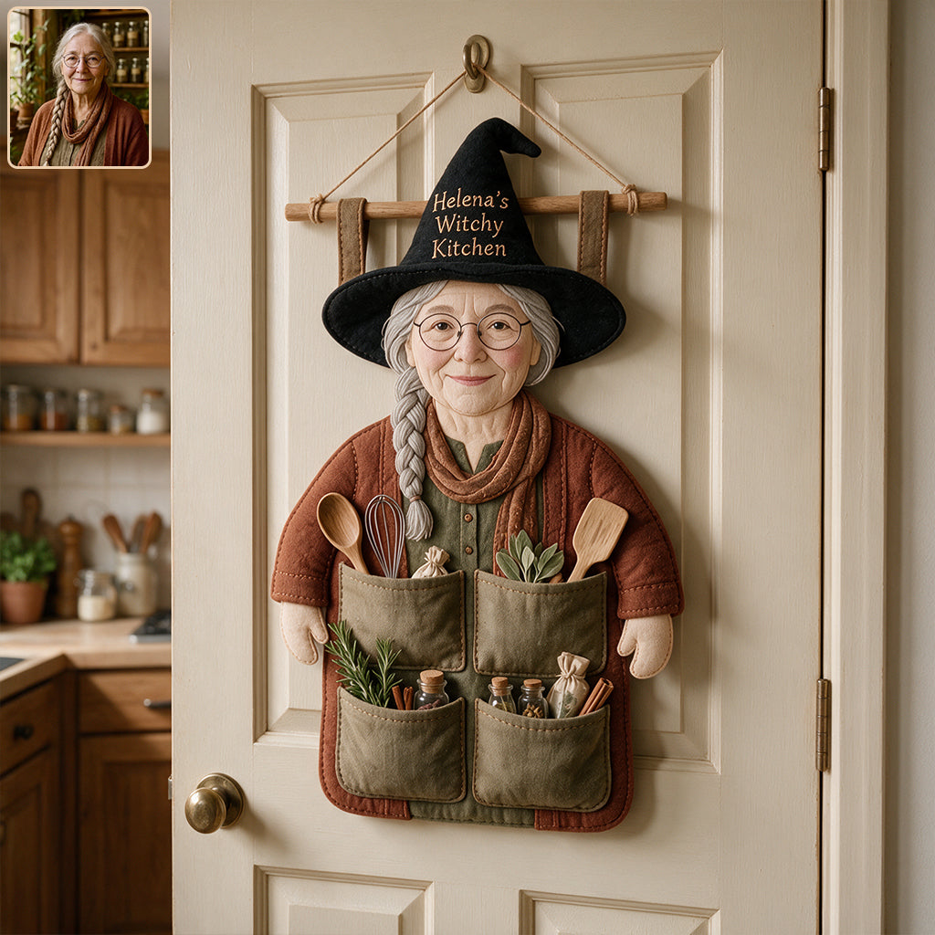 Pockets Of Magic - Personalized Witch Hanging Organizer