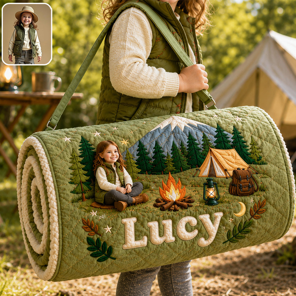 Camp Life - Personalized Camping Nap Mat
