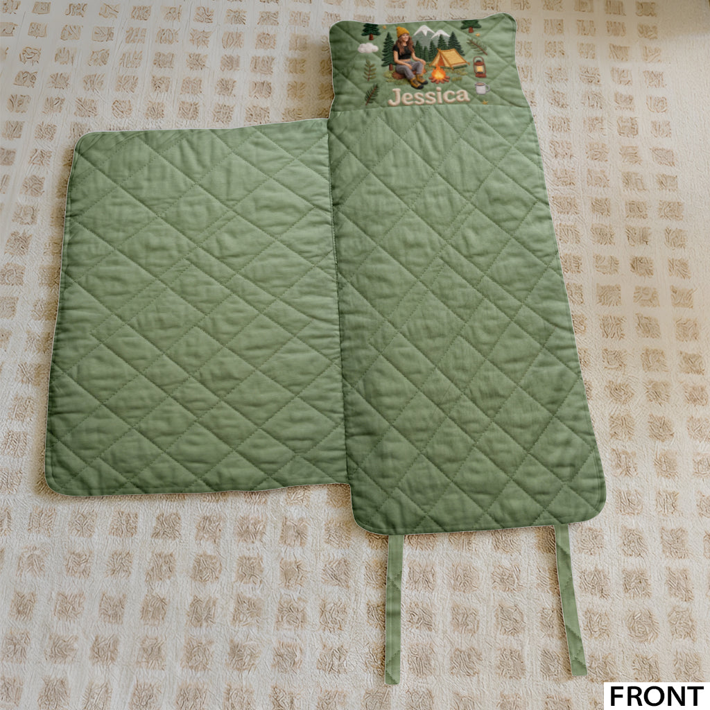 Camp Life - Personalized Camping Nap Mat
