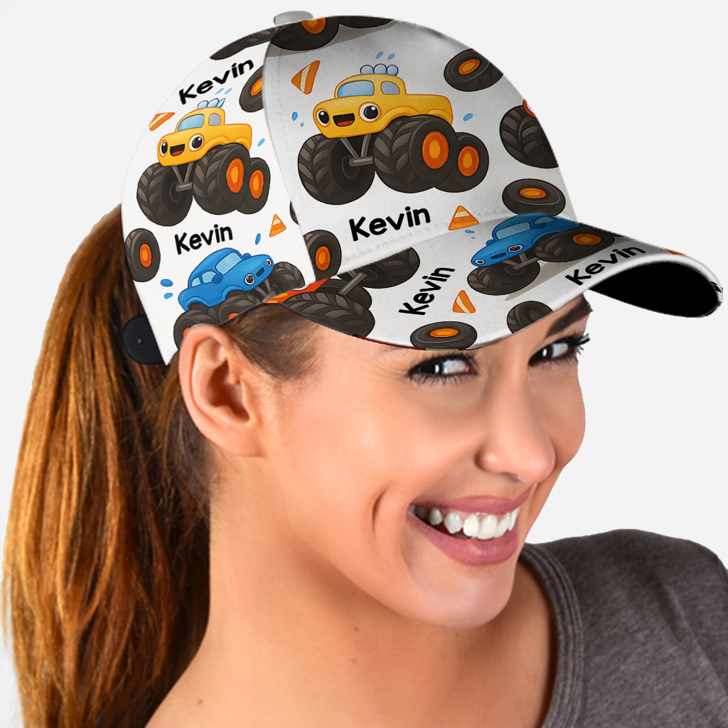 Monster Truck Cute Children's Gift - Personalized Kid Classic Cap