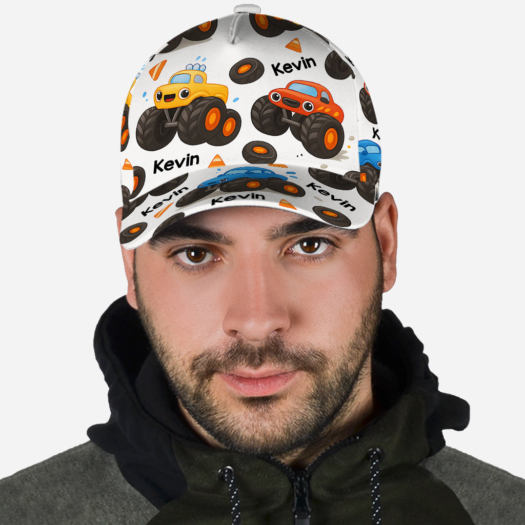 Monster Truck Cute Children's Gift - Personalized Kid Classic Cap