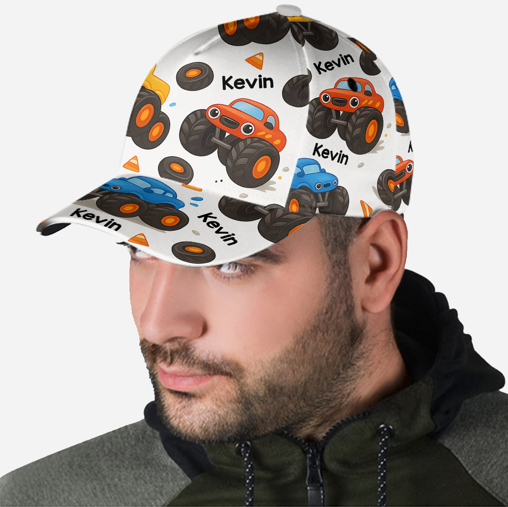 Monster Truck Cute Children's Gift - Personalized Kid Classic Cap