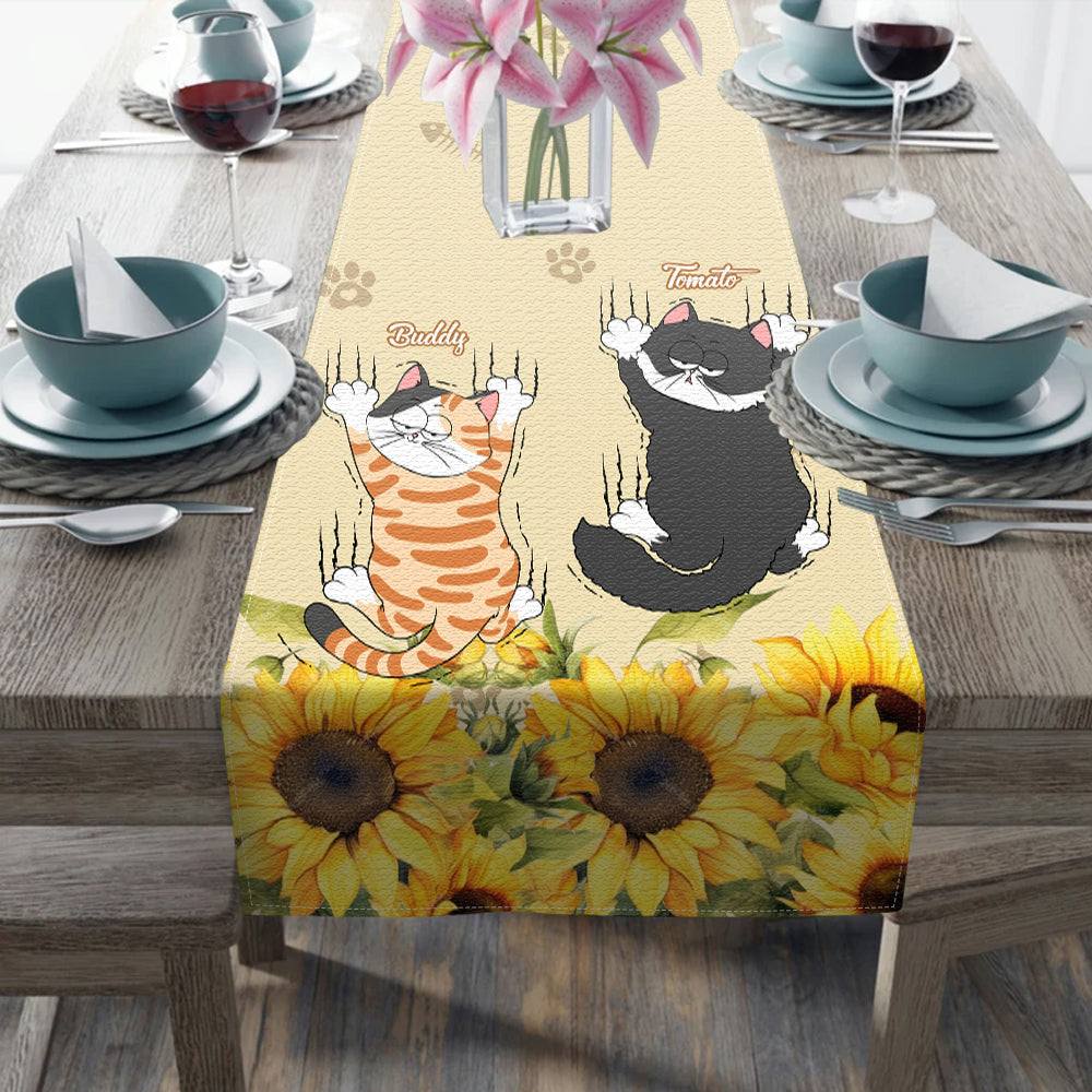 Cute Cats - Personalized Cat Table Runner