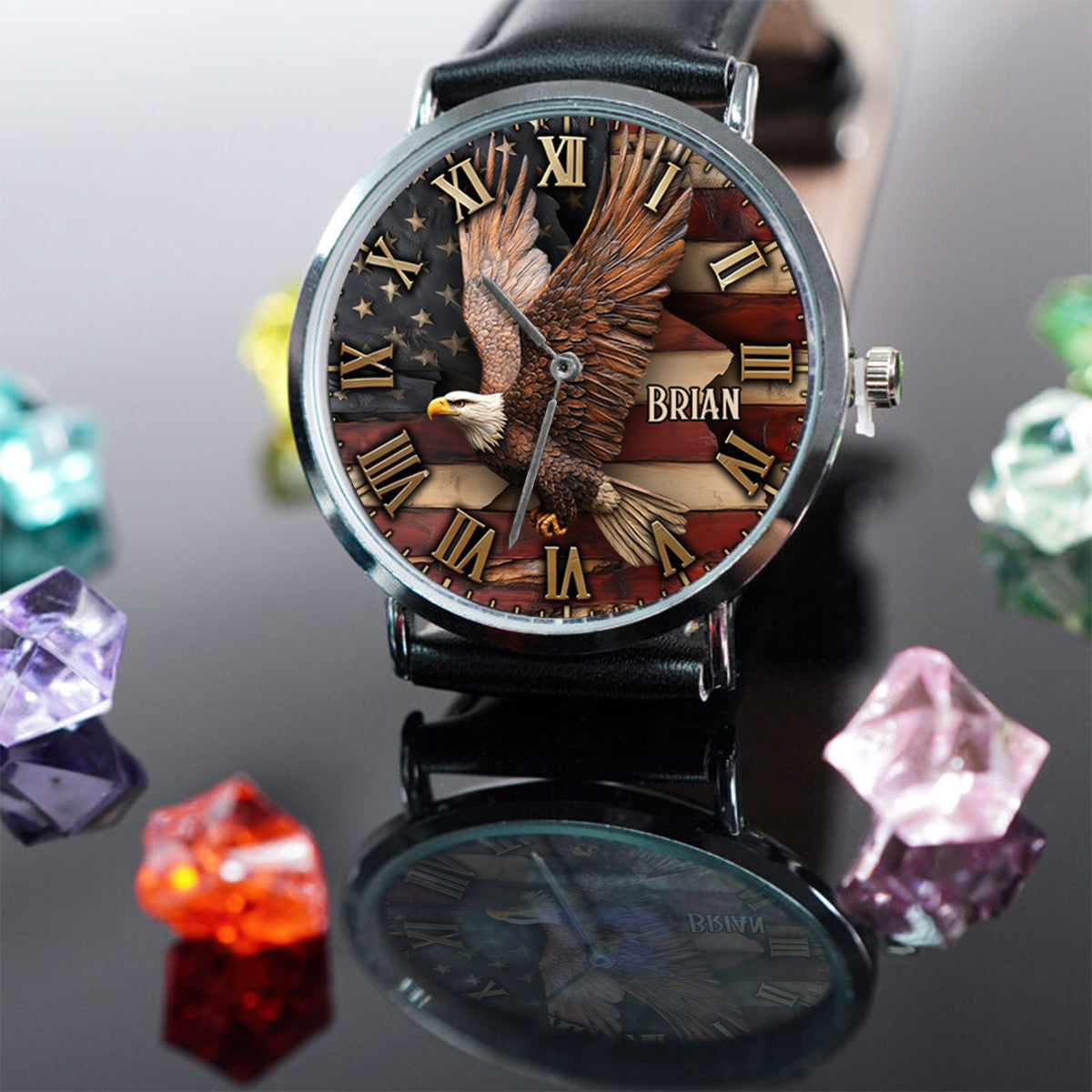 God Bless America - Personalized Independence Day/ 4th of July Hand Watch