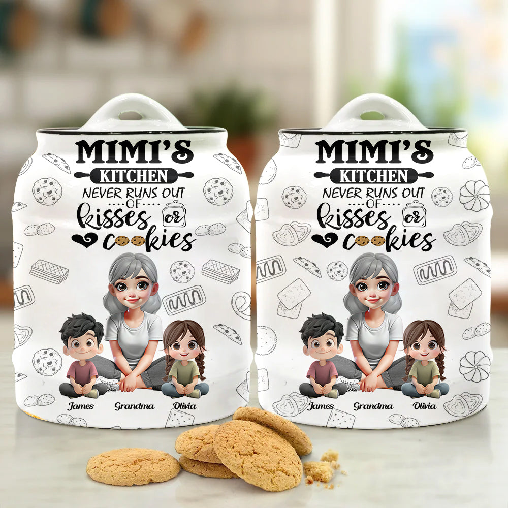 Mimi's Kitchen - Personalized Grandma Cookie Jar
