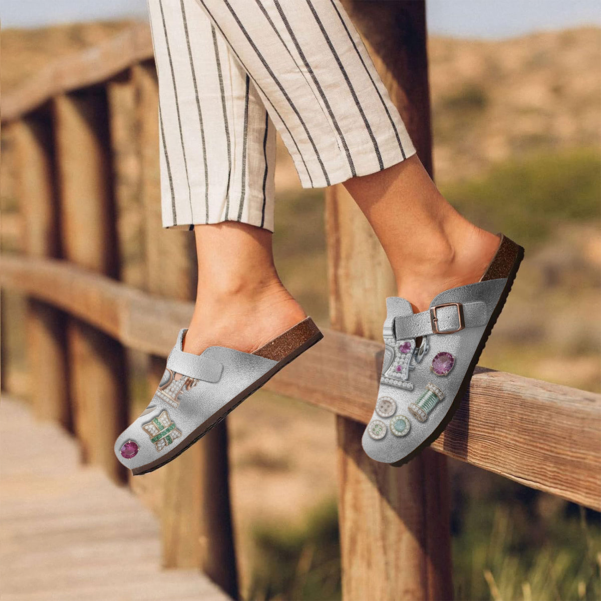 Love Sewing - Personalized Sewing Clogs With Arch Support