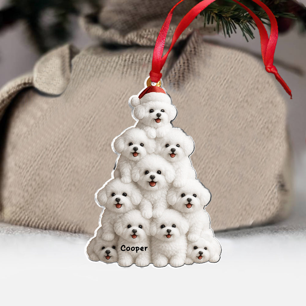 Christmas Dog - Personalized Dog Ornament