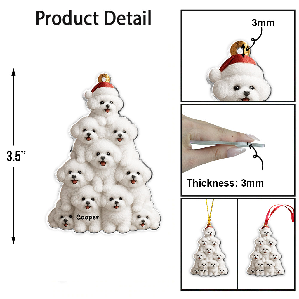 Christmas Dog - Personalized Dog Ornament