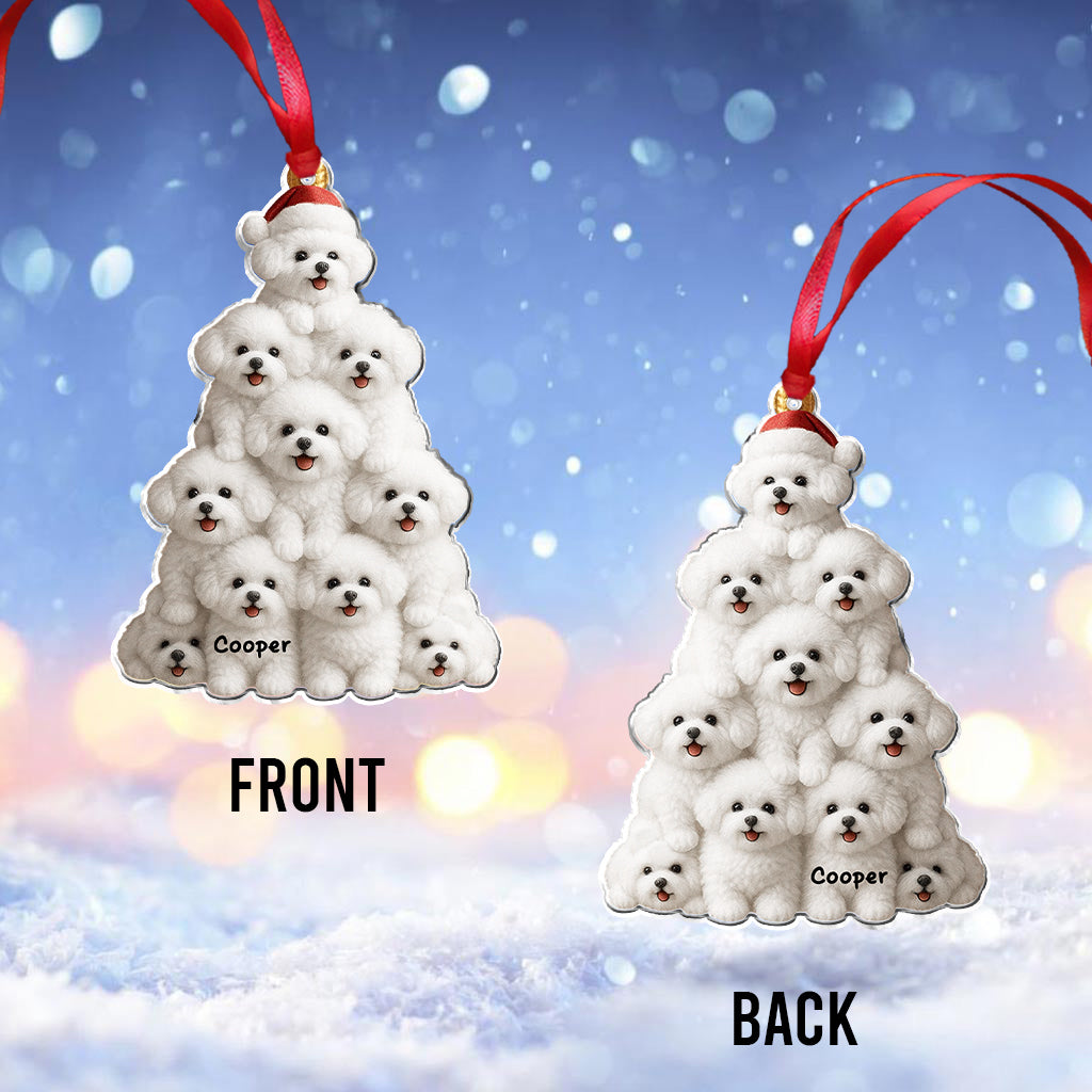 Christmas Dog - Personalized Dog Ornament