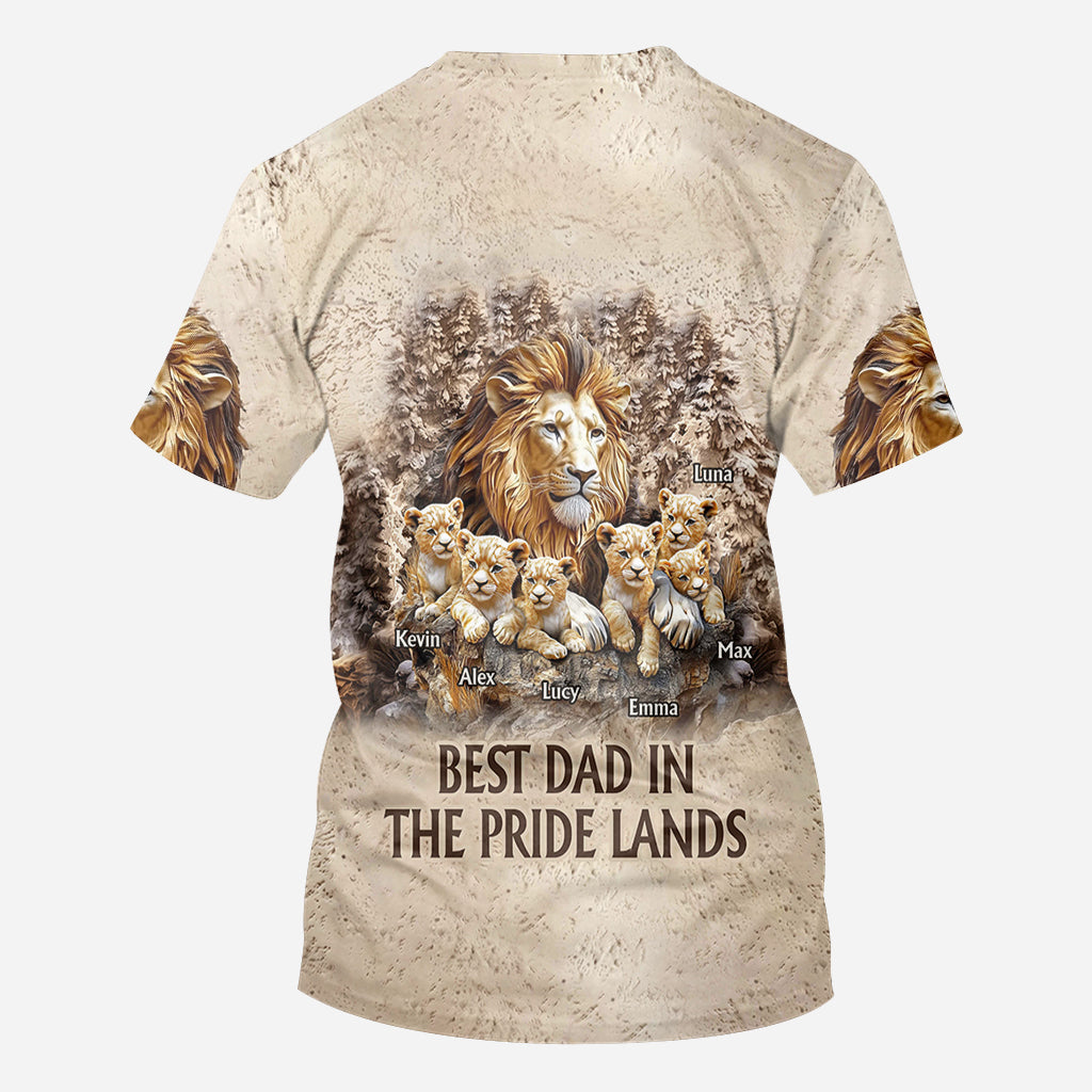 Strong Papa - Personalized Father All Over Shirt